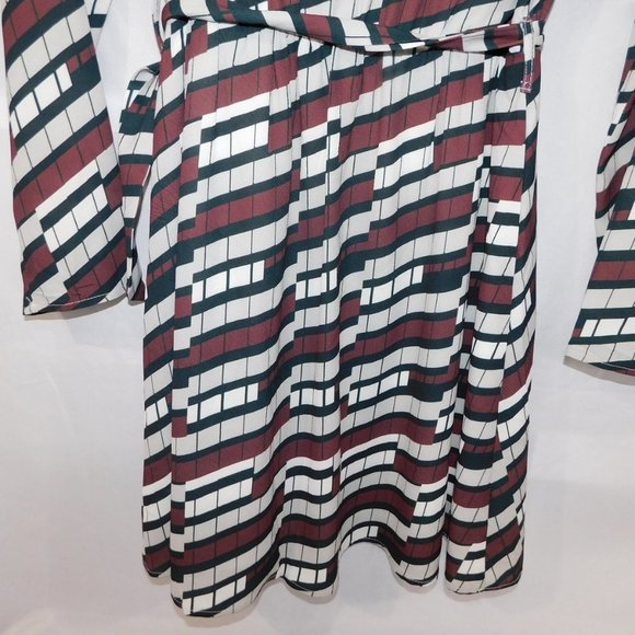 Pink Martini Womens S Around the  Block Wrap Dress - Picture 10 of 10